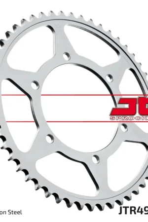 Garantie Inbegrepen JT SPROCKETS - REAR STEEL 52T, 530 - Sprockets - Compatibel met Kawasaki en Suzuki